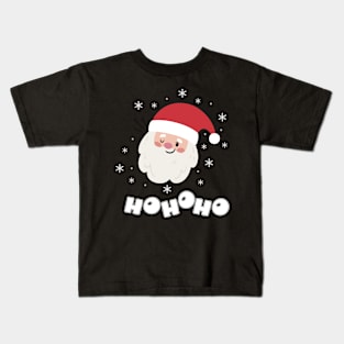 CHRISTMAS SANTA HO HO HO Kids T-Shirt